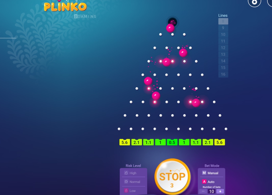 Dónde jugar Plinko